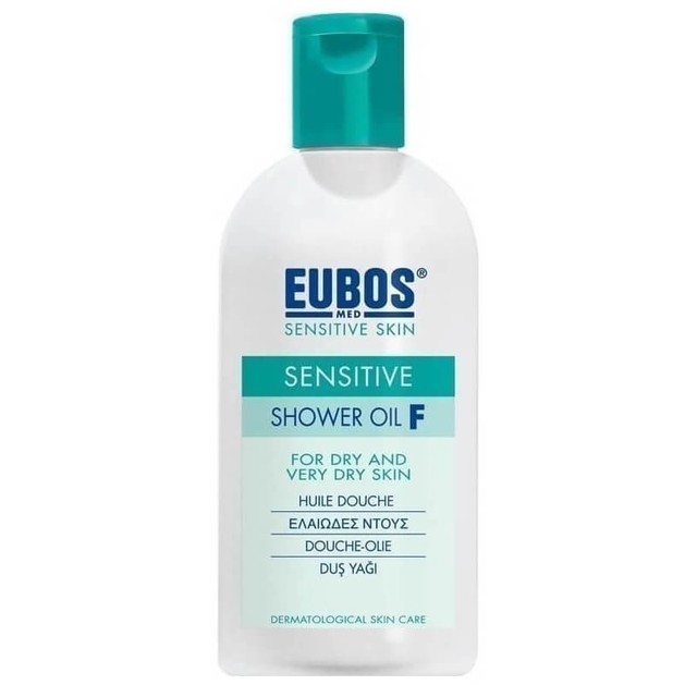 Eubos Sensitive Shower Oil F, Ελαιώδες Ντους για Ξηρό Πολύ Ξηρό Δέρμα 200ml Eubos Sensitive Shower Oil F, Ελαιώδες Ντους για Ξηρό Πολύ Ξηρό Δέρμα 200ml