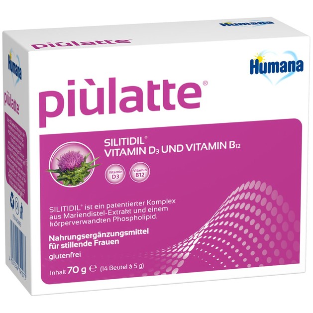 Humana Piulatte 14 Sachets x 5g Humana Piulatte 14 Sachets x 5g