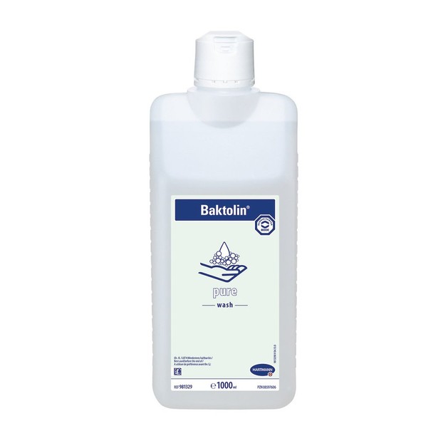 Hartmann Baktolin Pure Wash Απαλό Υγρό Καθαρισμού Χεριών & Σώματος 1 L Hartmann Baktolin Pure Wash Απαλό Υγρό Καθαρισμού Χεριών & Σώματος 1 L