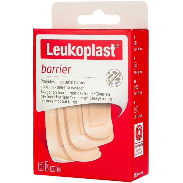 Leukoplast Professional Barrier Αδιάβροχα Αυτοκόλλητα Επιθέματα Πληγών σε 4 Μεγέθη 30 Τεμάχια Leukoplast Professional Barrier Αδιάβροχα Αυτοκόλλητα Επιθέματα Πληγών σε 4 Μεγέθη 30 Τεμάχια