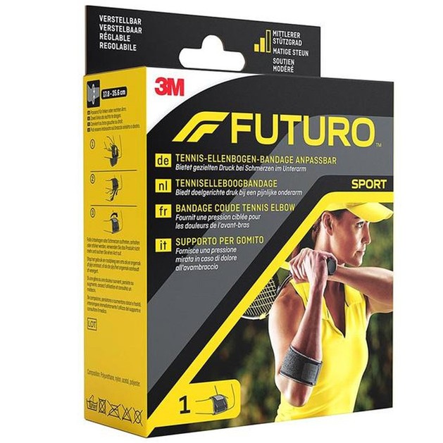 Futuro Sport Αθλητικός Ρυθμιζόμενος Επίδεσμος Αγκώνα 45975 One Size 1 Τεμάχιο Futuro Sport Αθλητικός Ρυθμιζόμενος Επίδεσμος Αγκώνα 45975 One Size 1 Τεμάχιο