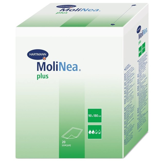 Hartmann MoliNea Plus 90 x 180cm Υποσέντονα Μεσαίας Απορροφητικότητας 20 Τεμάχια Hartmann MoliNea Plus 90 x 180cm Υποσέντονα Μεσαίας Απορροφητικότητας 20 Τεμάχια