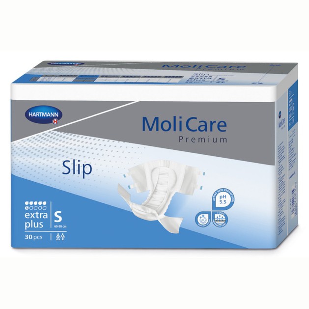 Hartmann MoliCare Premium Extra Plus Πάνες για Βαριά & Οξύτατη Ακράτεια Ούρων, Κοπράνων 30 τμχ - Small (60-90cm) Hartmann MoliCare Premium Extra Plus Πάνες για Βαριά & Οξύτατη Ακράτεια Ούρων, Κοπράνων 30 τμχ - Small (60-90cm)