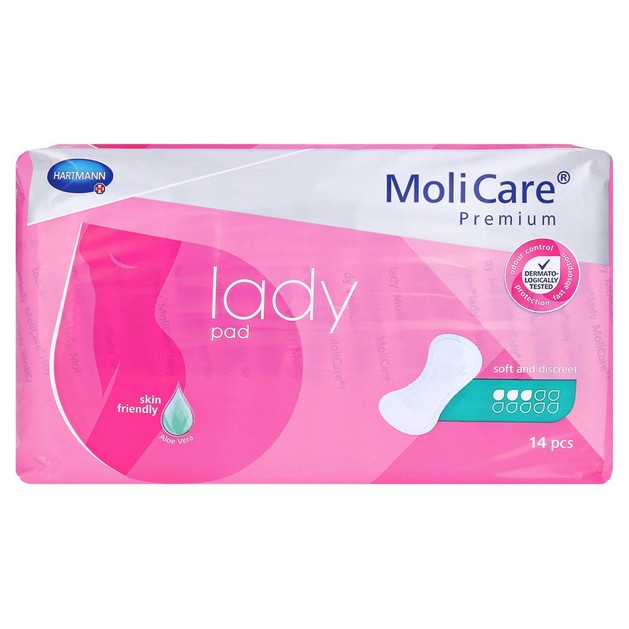 Hartmann MoliCare Premium Lady Pad Απορροφητικές Σερβιέτες για Ελαφριάς Μορφής Ακράτεια 14 Τεμάχια Hartmann MoliCare Premium Lady Pad Απορροφητικές Σερβιέτες για Ελαφριάς Μορφής Ακράτεια 14 Τεμάχια