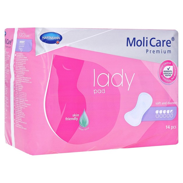 Hartmann MoliCare Premium Lady Pad Maxi Απορροφητικές Σερβιέτες για Μέτριας Μορφής Ακράτεια 14 Τεμάχια Hartmann MoliCare Premium Lady Pad Maxi Απορροφητικές Σερβιέτες για Μέτριας Μορφής Ακράτεια 14 Τεμάχια