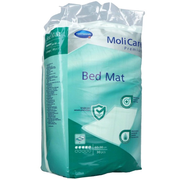 Hartmann MoliCare Premium Bed Mat 60x90cm 30 Τεμάχια Hartmann MoliCare Premium Bed Mat 60x90cm 30 Τεμάχια