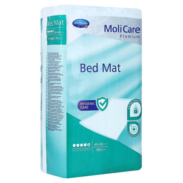 Hartmann MoliCare Premium Bed Mat 40x60cm 30 Τεμάχια Hartmann MoliCare Premium Bed Mat 40x60cm 30 Τεμάχια