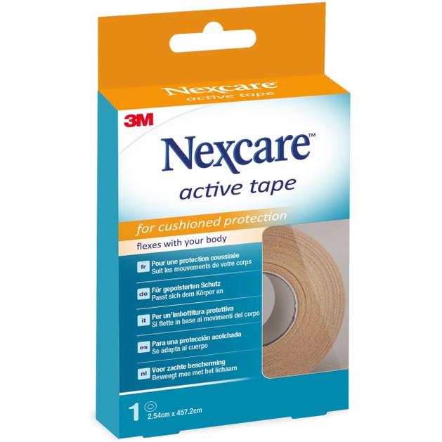 3M Nexcare Active Tape 2,54cm x 457,2cm 1 Τεμάχιο 3M Nexcare Active Tape 2,54cm x 457,2cm 1 Τεμάχιο