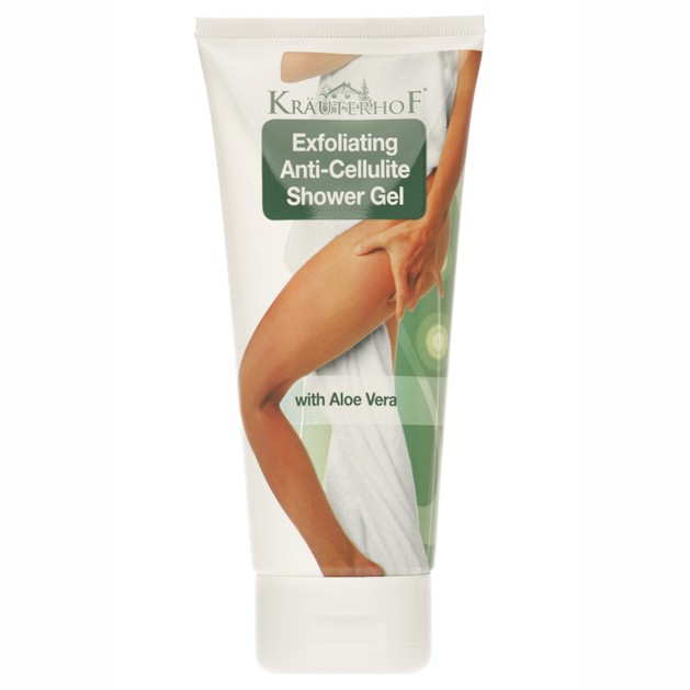 Krauterhof Exfoliating Anti-Cellulite Shower Gel with Aloe Vera 200ml Krauterhof Exfoliating Anti-Cellulite Shower Gel with Aloe Vera 200ml