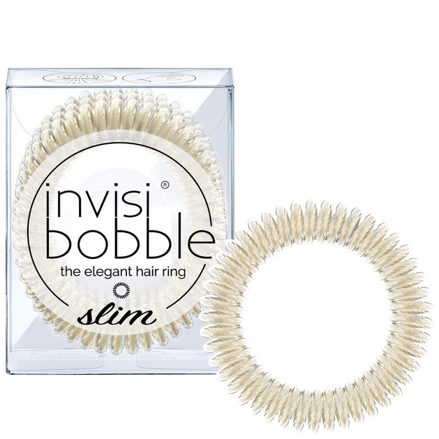 Invisibobble Slim Stay Gold 3 Τεμάχια Invisibobble Slim Stay Gold 3 Τεμάχια