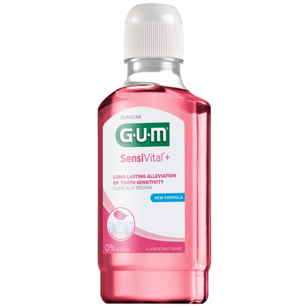 Gum SensiVital Mouthrinse 1727 Στοματικό Διάλυμα για τα Ευαίσθητα Δόντια 300ml Gum SensiVital Mouthrinse 1727 Στοματικό Διάλυμα για τα Ευαίσθητα Δόντια 300ml
