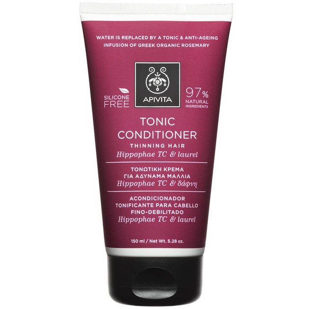 Apivita Tonic Conditioner For Thinning Hair With Hippophae TC & Laurel 150ml Apivita Tonic Conditioner For Thinning Hair With Hippophae TC & Laurel 150ml