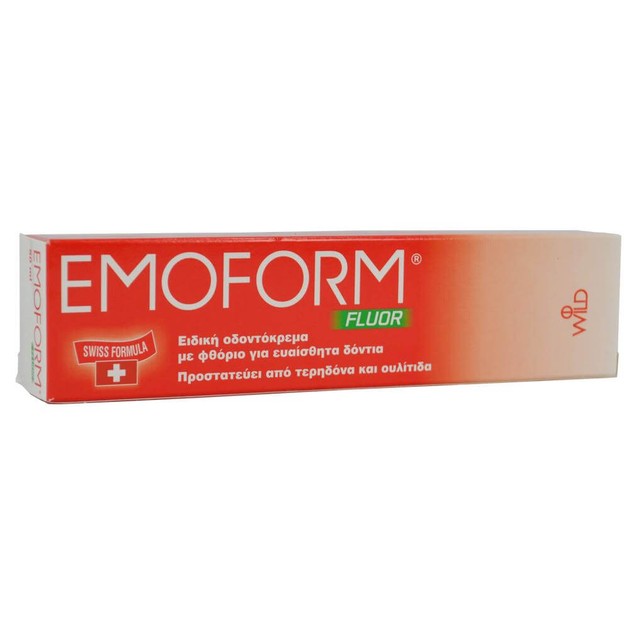 Emoform Fluor Swiss Ειδική Οδοντόκρεμα με Φθόριο 50ml Emoform Fluor Swiss Ειδική Οδοντόκρεμα με Φθόριο 50ml