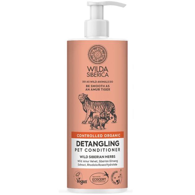 Natura Siberica Wilda Organic Detangling Pet Conditioner 400ml Natura Siberica Wilda Organic Detangling Pet Conditioner 400ml