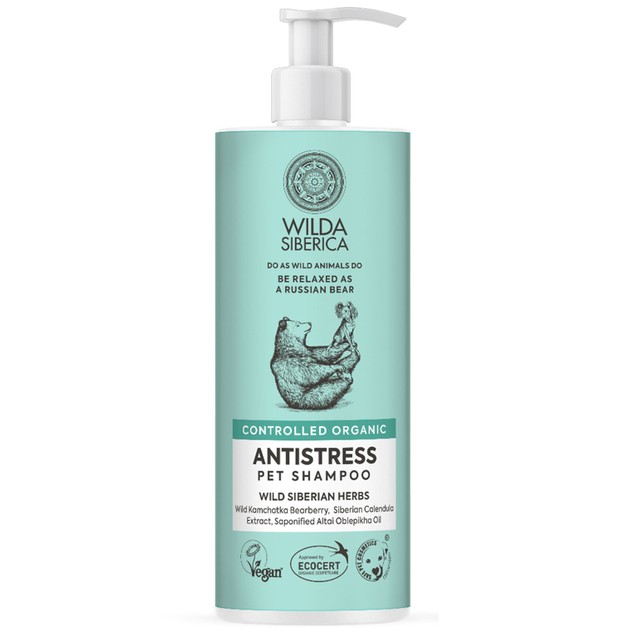 Natura Siberica Wilda Organic Antistress Pet Shampoo 400ml Natura Siberica Wilda Organic Antistress Pet Shampoo 400ml