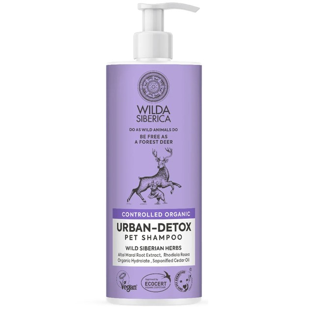 Natura Siberica Wilda Organic Urban-Detox Pet Shampoo 400ml Natura Siberica Wilda Organic Urban-Detox Pet Shampoo 400ml