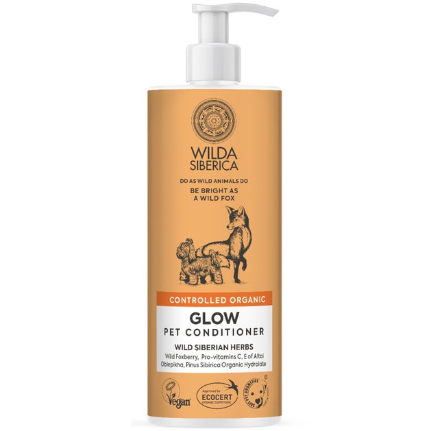 Natura Siberica Wilda Organic Glow Pet Conditioner 400ml Natura Siberica Wilda Organic Glow Pet Conditioner 400ml