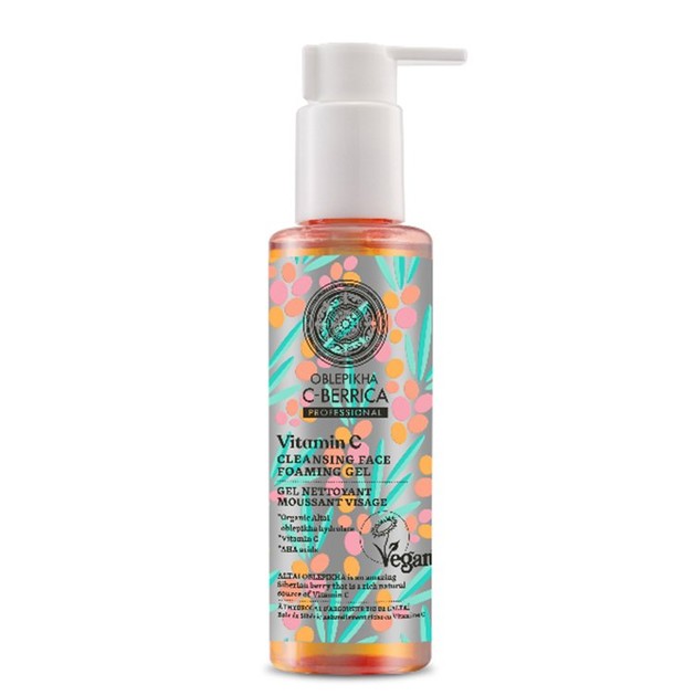 Natura Siberica Oblepikha C-Berrica Vitamin C Cleansing Face Foaming Gel 145ml Natura Siberica Oblepikha C-Berrica Vitamin C Cleansing Face Foaming Gel 145ml