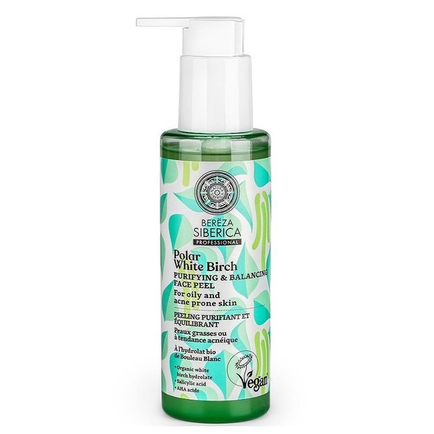 Natura Siberica Bereza Polar White Birch Purifying & Balancing Face Peel 145ml Natura Siberica Bereza Polar White Birch Purifying & Balancing Face Peel 145ml