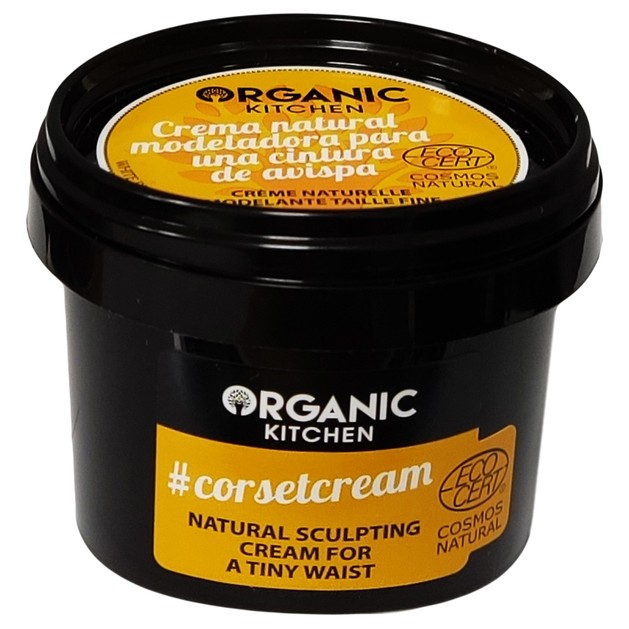 Organic Kitchen Corsetcream Natural Sculpting Cream for a Tiny Waist 100ml Organic Kitchen Corsetcream Natural Sculpting Cream for a Tiny Waist 100ml
