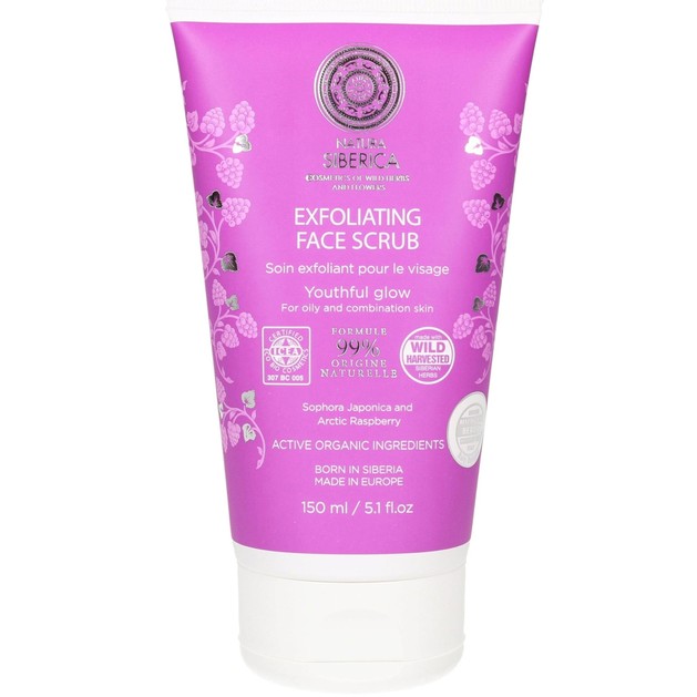Natura Siberica Exfoliating Face Scrub Youthful Glow 150ml Natura Siberica Exfoliating Face Scrub Youthful Glow 150ml