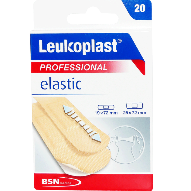 BSN Medical Leukoplast Professional Elastic Αυτοκόλλητα Επιθέματα σε 2 Μεγέθη 20 Τεμάχια BSN Medical Leukoplast Professional Elastic Αυτοκόλλητα Επιθέματα σε 2 Μεγέθη 20 Τεμάχια