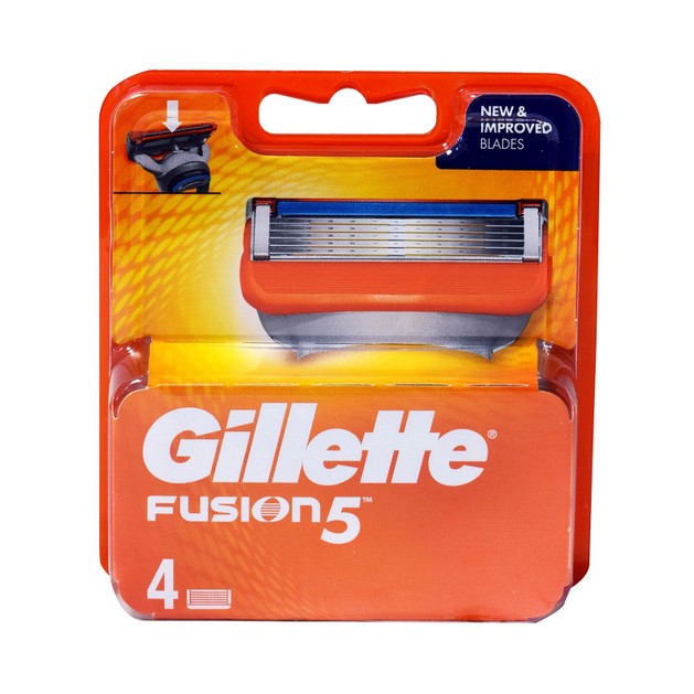 Gillette Fusion5 Ανταλλακτικά Ξυριστικής Μηχανής 4τεμάχια Gillette Fusion5 Ανταλλακτικά Ξυριστικής Μηχανής 4τεμάχια