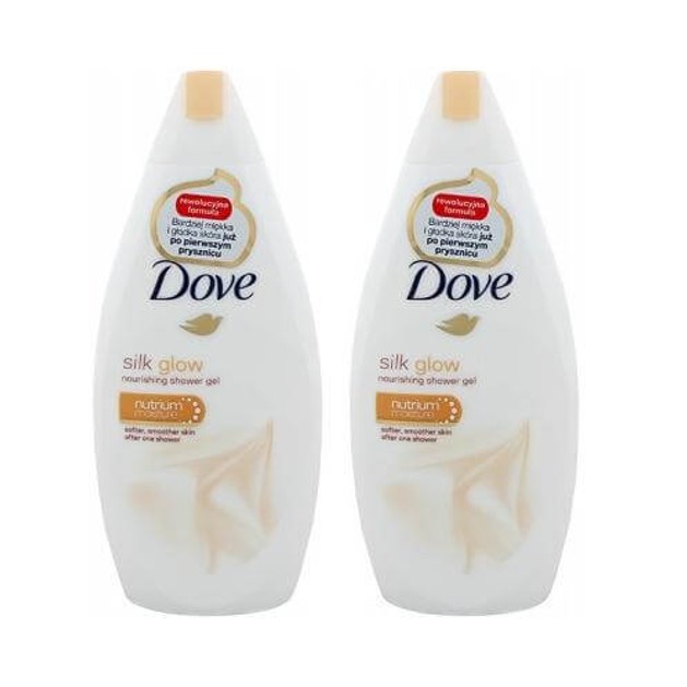 Dove Πακέτο Προσφοράς Αφρόλουτρο Silk Για Μεταξένια Επιδερμίδα 2X500ml Dove Πακέτο Προσφοράς Αφρόλουτρο Silk Για Μεταξένια Επιδερμίδα 2X500ml