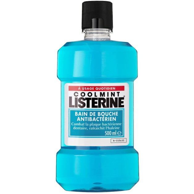 Listerine Coolmint Ήπιο Αντισηπτικό Στοματικό Διάλυμα 500ml Listerine Coolmint Ήπιο Αντισηπτικό Στοματικό Διάλυμα 500ml