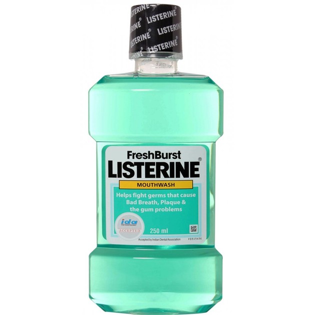 Listerine Fresh Burst Δροσερή Αναπνοή Δροσερή Γεύση 250ml Listerine Fresh Burst Δροσερή Αναπνοή Δροσερή Γεύση 250ml