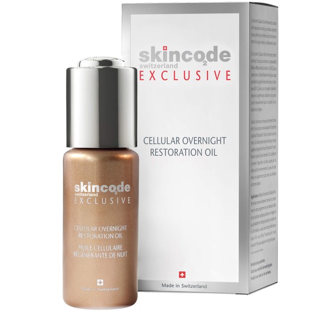 Skincode Cellular Overnight Restoration Oil Επανορθωτικό Λάδι Νύχτας για το Πρόσωπο 30ml Skincode Cellular Overnight Restoration Oil Επανορθωτικό Λάδι Νύχτας για το Πρόσωπο 30ml