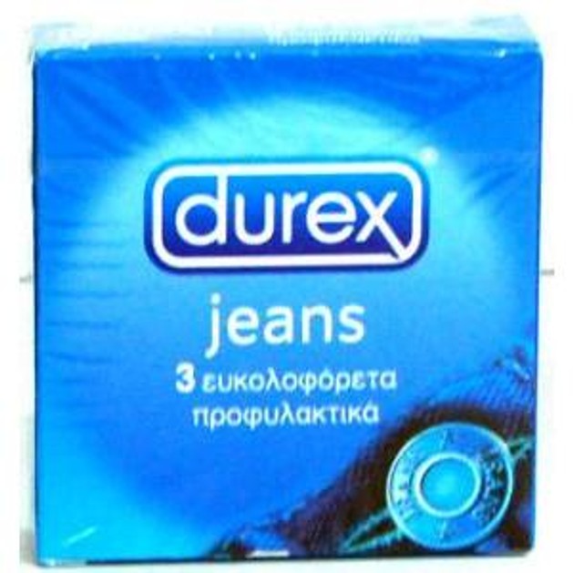 Durex Jeans 3 Τεμάχια Durex Jeans 3 Τεμάχια