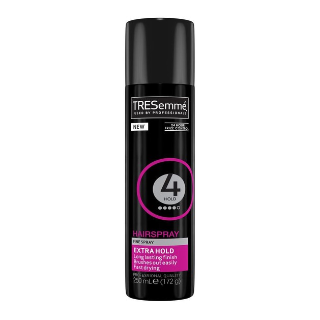 TRESemme Hairspray Extra Hold 4 Fine Spray Λακ για Δυνατό Κράτημα & Εντυπωσιακά Χτενίσματα που Διαρκούν 250ml TRESemme Hairspray Extra Hold 4 Fine Spray Λακ για Δυνατό Κράτημα & Εντυπωσιακά Χτενίσματα που Διαρκούν 250ml