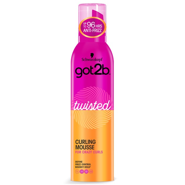 Schwarzkopf Got2b Twisted Curling Mousse 250ml Schwarzkopf Got2b Twisted Curling Mousse 250ml