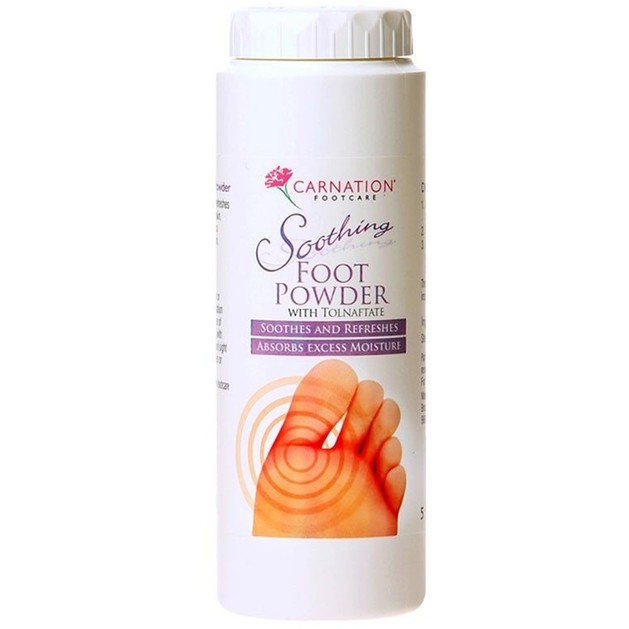 Vican Carnation Footcare Soothing Foot Powder with Tolnaftate 75gr Vican Carnation Footcare Soothing Foot Powder with Tolnaftate 75gr