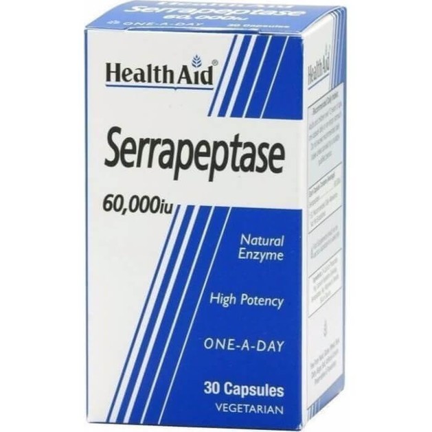 Health Aid Serrapeptase 60.000iu 30caps Health Aid Serrapeptase 60.000iu 30caps