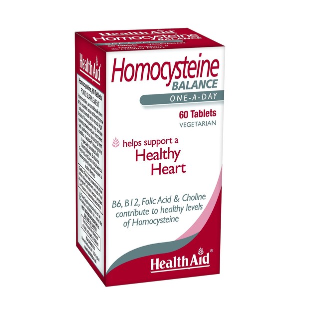 Health Aid Homocysteine Balance Συμπλήρωμα Διατροφής για Εξισορρόπηση των Επιπέδων Ομοκυστεΐνης στο Αίμα 60tabs Health Aid Homocysteine Balance Συμπλήρωμα Διατροφής για Εξισορρόπηση των Επιπέδων Ομοκυστεΐνης στο Αίμα 60tabs