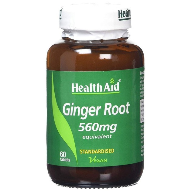 Health Aid Ginger Root 560mg Συμπλήρωμα Διατροφής με Εκχύλισμα Πιπερόριζας για την Υγεία του Γαστρεντερικού Συστήματος 60 tabs Health Aid Ginger Root 560mg Συμπλήρωμα Διατροφής με Εκχύλισμα Πιπερόριζας για την Υγεία του Γαστρεντερικού Συστήματος 60 tabs