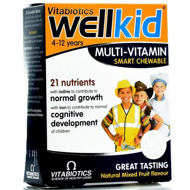 Vitabiotics Wellkid Multi-Vitamin 30tabs Vitabiotics Wellkid Multi-Vitamin 30tabs