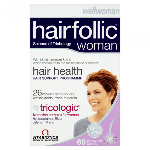 Vitabiotics Wellwoman Hairfolic Tricologic 60tabs Vitabiotics Wellwoman Hairfolic Tricologic 60tabs