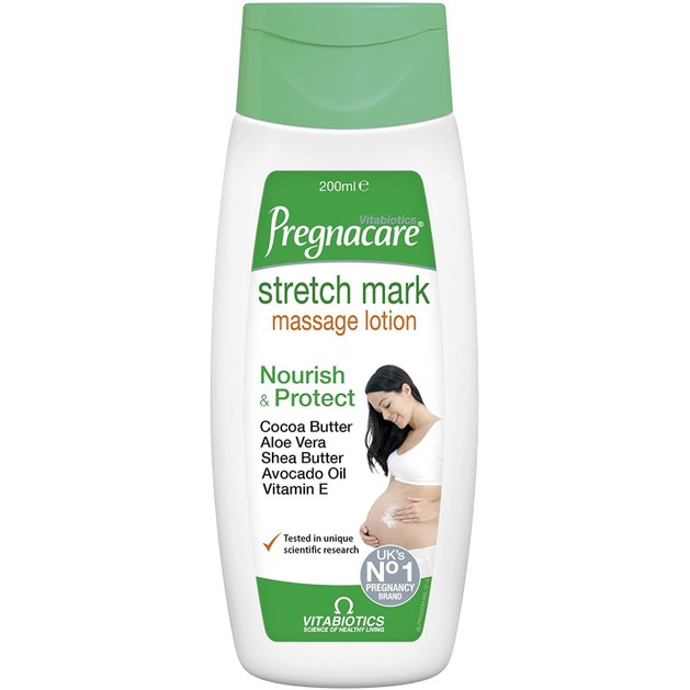 Vitabiotics Pregnacare Stretch Mark Nourish & Protect Massage Lotion 200ml Vitabiotics Pregnacare Stretch Mark Nourish & Protect Massage Lotion 200ml