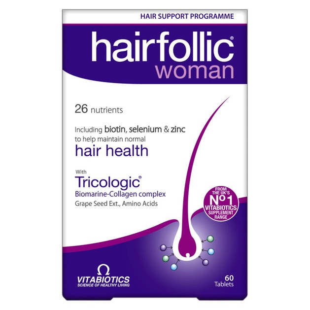 Vitabiotics Wellwoman Hairfolic Tricologic 60tabs Vitabiotics Wellwoman Hairfolic Tricologic 60tabs