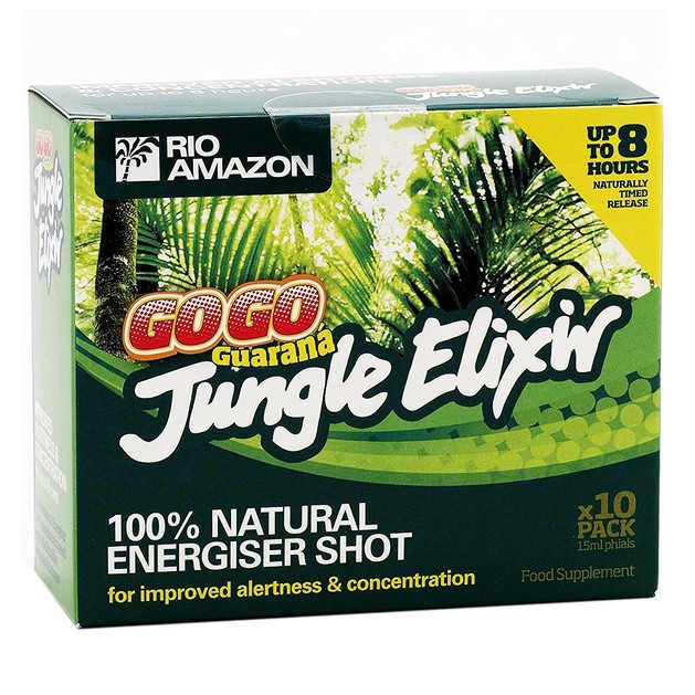 Rio Trading Gogo Guarana Jungle Elixir Πόσιμο Τονωτικό Από Σπόρους Guarana & Mistella Wine Αναζωογονεί Μυαλό & Σώμα 10amp x 15ml Rio Trading Gogo Guarana Jungle Elixir Πόσιμο Τονωτικό Από Σπόρους Guarana & Mistella Wine Αναζωογονεί Μυαλό & Σώμα 10amp x 15ml