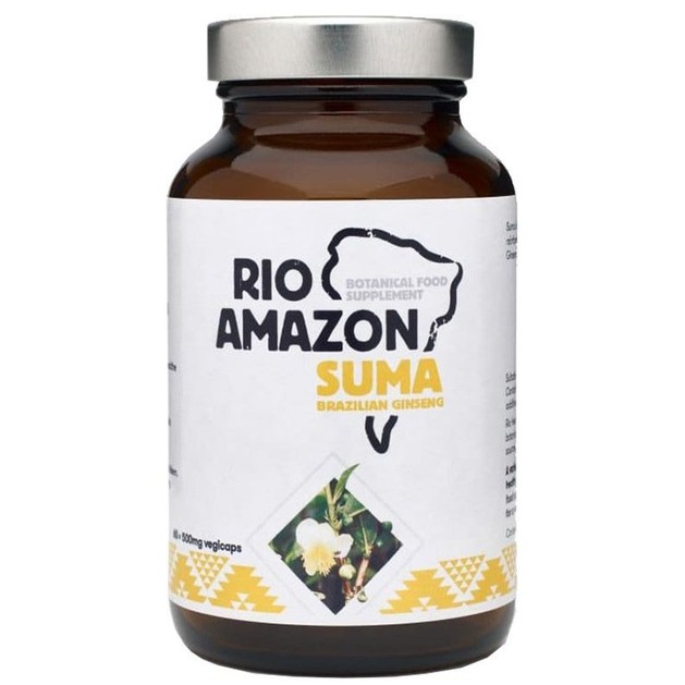 Rio Amazon Suma Brazilian Ginseng 500mg Ρύθμιση Των Ορμονών 60caps Rio Amazon Suma Brazilian Ginseng 500mg Ρύθμιση Των Ορμονών 60caps