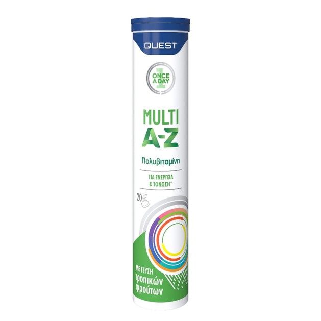 Quest Multi A-Z Multivitamin 20eff.tabs Quest Multi A-Z Multivitamin 20eff.tabs