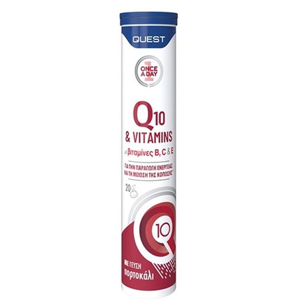 Quest Q10 & Vitamins B, C & E 20eff.tabs Quest Q10 & Vitamins B, C & E 20eff.tabs