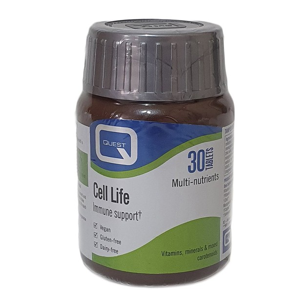 Quest Cell Life Protective Antioxidant Nutrients 30 ταμπλέτες Quest Cell Life Protective Antioxidant Nutrients 30 ταμπλέτες