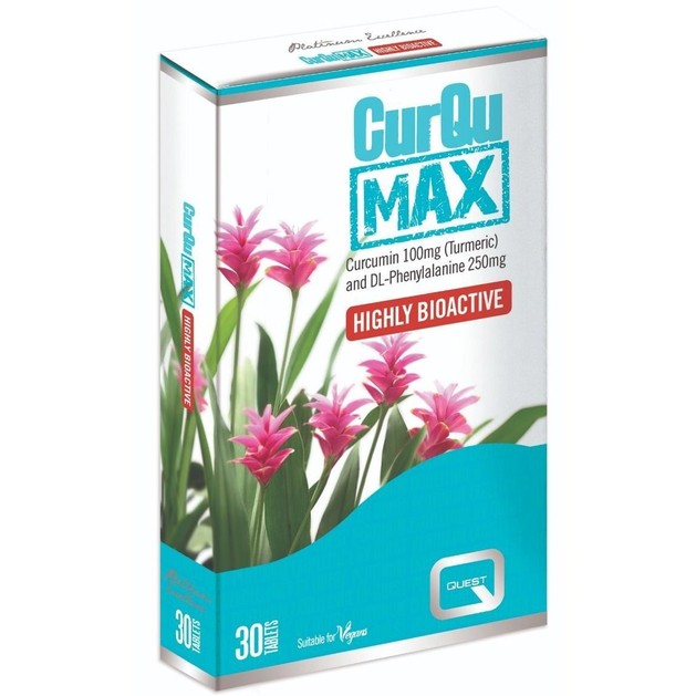 Quest CurQuMax Turmeric Supplement 30tabs Quest CurQuMax Turmeric Supplement 30tabs