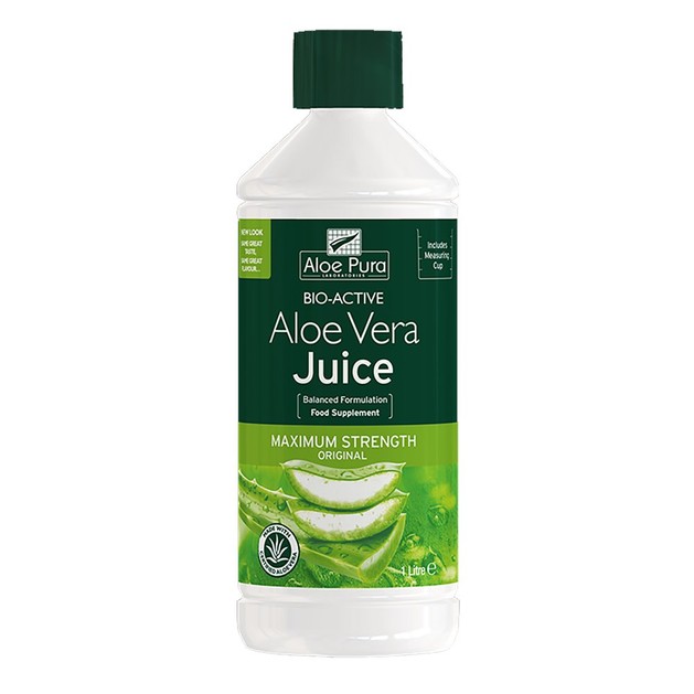 Optima Aloe Vera Juice Maximum Strength 100% Φυσικός Χυμός Αλόης 1L Optima Aloe Vera Juice Maximum Strength 100% Φυσικός Χυμός Αλόης 1L
