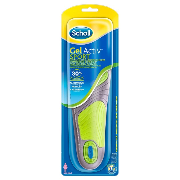 Scholl Gel Activ Sport Γυναικείοι Πάτοι για Αθλητικές Δραστηριότητες 1 ζευγάρι Scholl Gel Activ Sport Γυναικείοι Πάτοι για Αθλητικές Δραστηριότητες 1 ζευγάρι